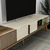 Hanah Home TV Komoda Milan, 180x40x35 cm, Braon-Siva