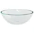 Umivaonik stakleni 50 x 37 x 14 cm prozirni