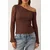 Trendyol Milla ženska bluza Twoaw26Bz00036, braon-braon
