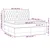 Vidaxl Box spring postelja z vzmetnico temno siva 160x200 cm žamet