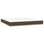 Vidaxl Box spring postelja z vzmetnico temno rjava 160x200 cm blago