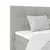 Boxspring Krevet Josie C 160/200 cm , srebrna