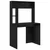 Stol s policom Crni hrast 91 x 50 x 149 cm Konstruirano drvo