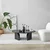 Hanah Home Klub sto Rock, 105x35x65 cm, Crni