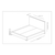 Hanah Home HANAH HOME Sonata 150 x 200 - Bež dvojna boxspring postelja, (20975944)