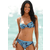 LASCANA Bikini zgornji del Boho, modra