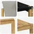 Set vanjskih sofa s jastukom 5 pcs Bijela i svjetlosiva