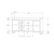 HANAH HOME Komoda Vuslat Travertine