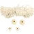 Mini ustvarjalni komplet Macrame snežinke