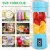 Fusion Prenosivi blender Mix&Go, Recharchable, Plavi