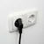 ACT Napajalni kabel Schuko (M) - IEC (M) kabel, 7 m, črna (AK5162)