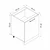 Hanah Home kuhinjski element Minar 4124, 60 cm, beli