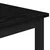 Barska stolica Crni hrast 40 x 32 x 64 cm Konstruirano drvo