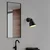 Opviq Zidna lampa Spotkafasi-13793, 16x26x17cm, IP20, Crna