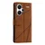 Rjava Flip Line torbica (Xiaomi Redmi Note 13 Pro+ 5G)