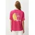 Trendyol Milla Ženska majica TWOSS24TS00233, Roze
