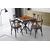 Hanah Home Safir 1462 Trpezarijski sto, Braon