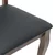 vidaXL Jedilni stoli z blazinami 2 kosa Brown Solid Wood Rubber