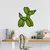 Wallity Zidna dekoracija Moss - Balloon Dog, 43 x 44 cm, Zelena