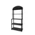 Hanah Home Polica za kafu Time, 34x69x140 cm, Crna