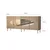 Hanah Home Komoda Lago 180x80x40cm Bronzano-Zlatna