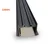 LED PROFIL LL-ALP017-R KOMPLET CRNI