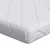 vidaXL Vzmetnice Bela 200 x 90 cm 100% poliester