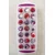 Tray for preparing ice cubes, 28 x 12 cm, silicone, purple - Colourwor