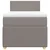 Vidaxl Box spring postelja z vzmetnico taupe 90x190 cm blago