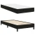 Vidaxl Postelja boxspring z vzmetnico Črna 100 x 200 cm Žamet