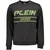 PLEIN SPORT SWEATSHIRT WITHOUT ZIP MAN BLACK