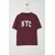 Trendyol Milla Ženska majica TWOSS25TS00069, Bordo