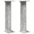 Stalak za biljke 2 pcs Betonsko Siva 25 x 25,5 x 100,5 cm