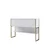Aberto Design Komoda Luxe 120x80x30cm Zlatno-Bela