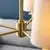 Endon 99458 - Luster na lancu 5xE14/6W/230V zlatna/bela