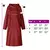 Deka majica s kapuljačom Bordeaux Crvena s Flanel