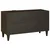 TV ormar Crna i zlatna 80 x 33 x 46 cm Konstruirano drvo
