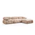 Atelier del Sofa Fotelja Bubble L1 95x75x95cm Krem