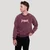 GymBeam Spike Sweatshirt Burgundy