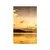 Plakat slika gorskega jezera - 30x45 black