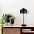 Opviq Can NT 135 Stona lampa, Crna