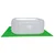 Bestway Flowclear podne obloge 9 kom zelene 5,47 m2