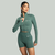STRIX Women‘s Seamless Cropped Top Moss