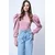 Trend Alacati Stili Ženska bluza dugih rukava Alc-X13069, Roze
