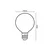 Rabalux 79220 - LED sijalica FILAMENT G95 E27/6W/230V 3000K