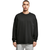 Organic Oversized Boxes Crew Black