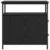 Noćni ormar 2 pcs Crni hrast 30 x 60 x 60 cm Konstruirano drvo