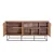 Hanah Home Komoda Quantum Medula 180x80x40cm Bež-Crna