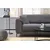 Atelier del Sofa Ugaona garnitura 96x85x287cm Antracit