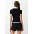 Trendyol Milla Ženska majica TWOSS24TS00063, Crna